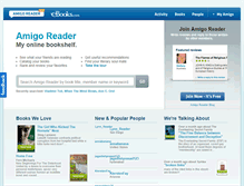 Tablet Screenshot of amigoreader.com
